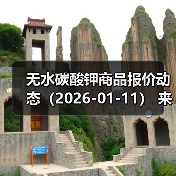 无水碳酸钾商品报价动态（2026-01-11） 来源：互联网 2026-01-18（图3）