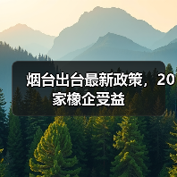 烟台出台最新政策，20家橡企受益（图4）