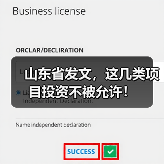 山东省发文，这几类项目投资不被允许！