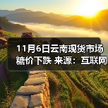 11月6日云南现货市场糖价下跌 来源：互联网 2025-11-06