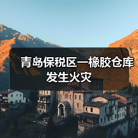 青岛保税区一橡胶仓库发生火灾（图3）