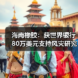 海南橡胶：获世界银行80万美元支持风灾研究（图3）