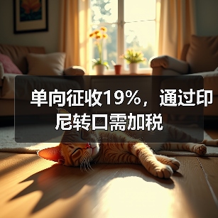 单向征收19%，通过印尼转口需加税（图4）