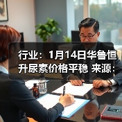 行业：1月14日华鲁恒升尿素价格平稳 来源：互联网 2026-01-18（图3）