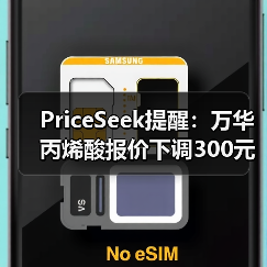 PriceSeek提醒：万华丙烯酸报价下调300元 来源：互联网 2025-11-06