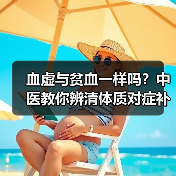 血虚与贫血一样吗?中医教你辨清体质对症补血 来源:互联网 2025-08-21(图1) 血虚与贫血一样吗?中医教你辨清体质对症补血 来源:互联网 2025-08-21(图1)