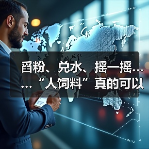 舀粉、兑水、摇一摇……“人饲料”真的可以替代三餐吗？ 来源：互联网 2025-08-15（图1）