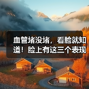 血管堵没堵，看脸就知道！脸上有这三个表现的人，警惕这种致命性疾病 来源：互联网 2025-08-15
